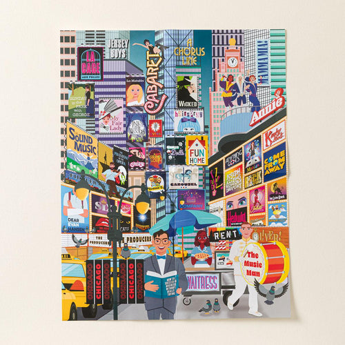 50 Must See Musicals Bucket List Puzzle