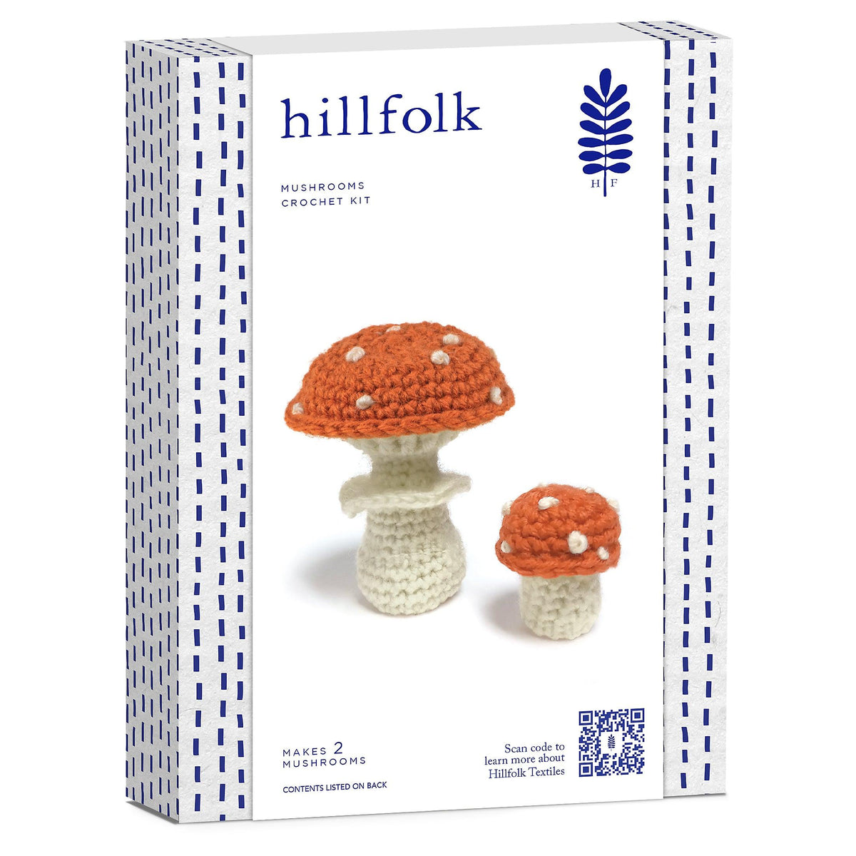 Hillfolk Crochet Mushroom Kit