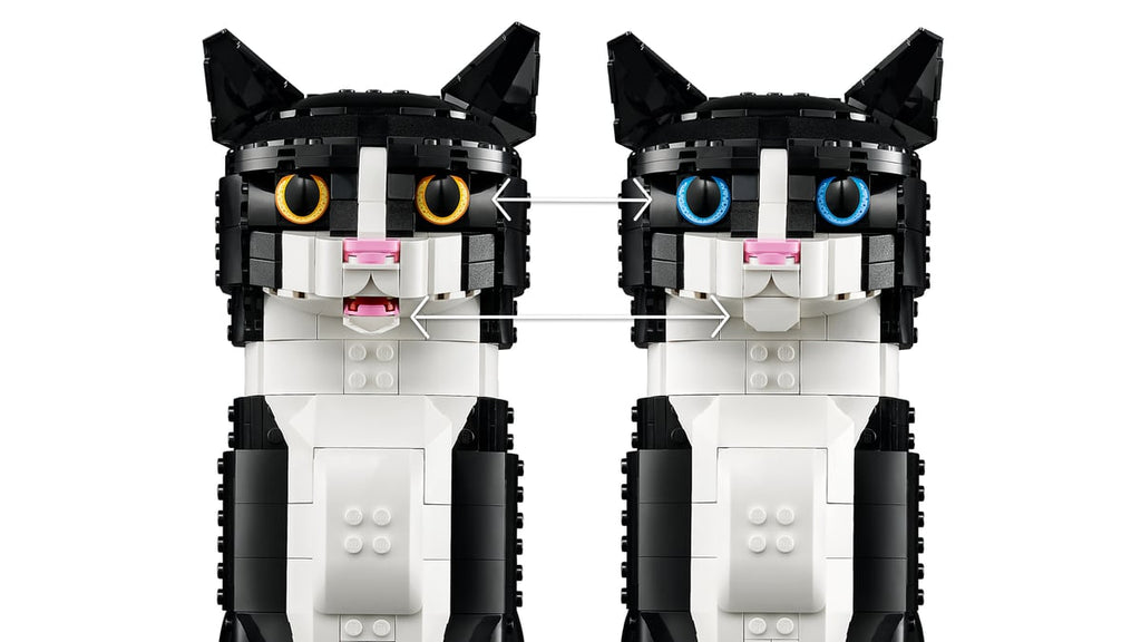 LEGO Tuxedo Cat 21349