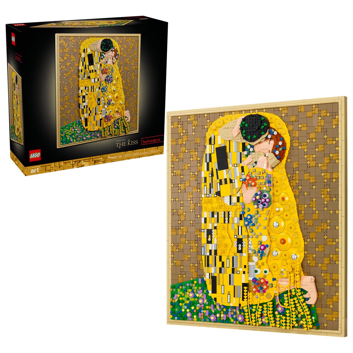 LEGO Gustav Klimt The Kiss 31221