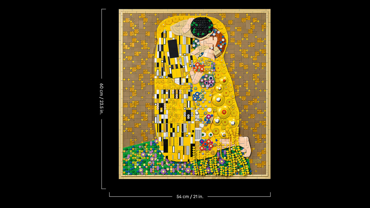 LEGO Gustav Klimt The Kiss 31221