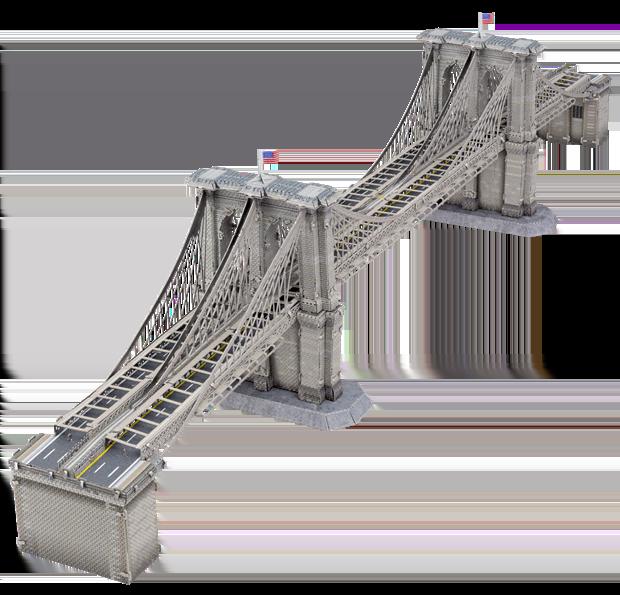 Brooklyn Bridge metal model kit