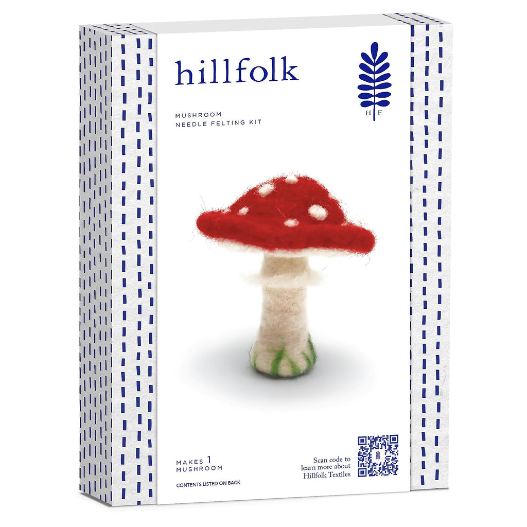 Needle Felting Mushroom