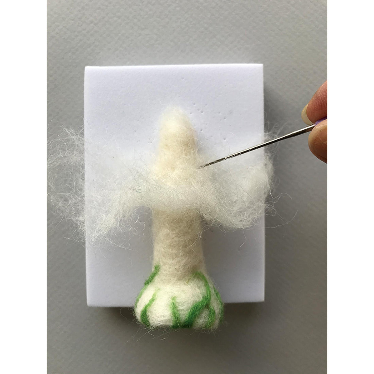 Needle Felting Mushroom